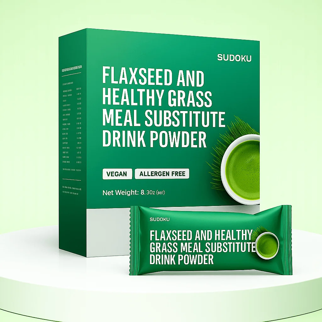 Flaxseed and Barley Leaves Meal Powder (3 boxes)