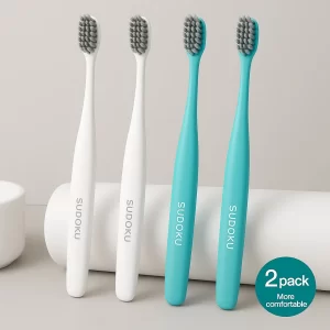 SUDOKU Corn Fiber Toothbrush – Set of 3