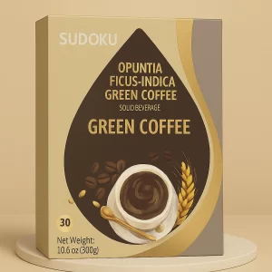 Pear Cactus Green Coffee Solid Drink