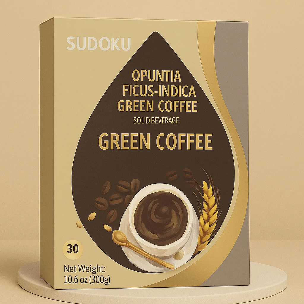 Pear Cactus Green Coffee Solid Drink